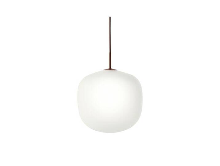 Muuto Rime Pendelleuchte, Ø 37 cm, deep red von Muuto