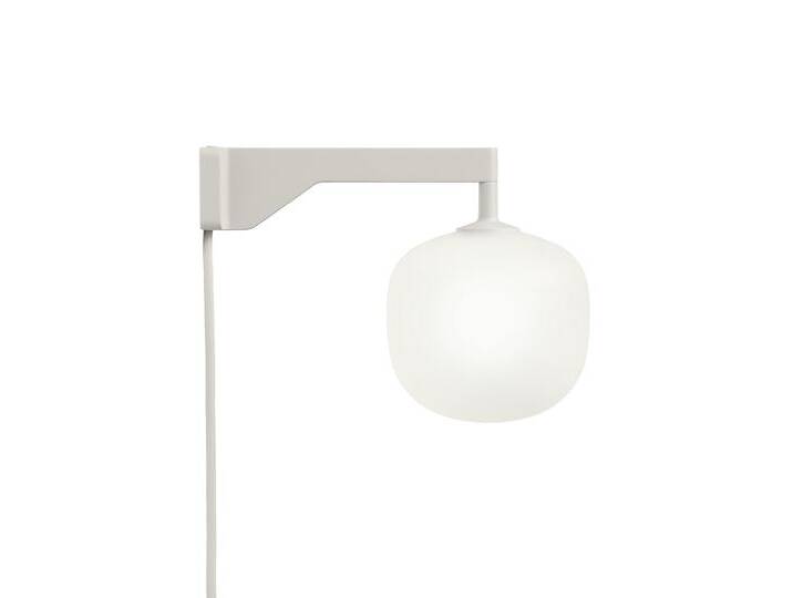 Muuto Rime Wandleuchte, grau von Muuto