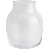 Muuto - Silent Vase, Ø 11 cm, klar von Muuto