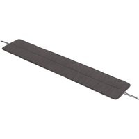 Muuto - Sitzkissen für Linear Steel Bank, L 170 cm, dunkelgrau von Muuto