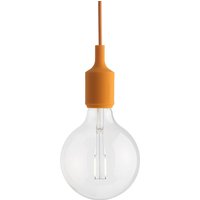 Muuto - Socket E27 LED-Pendelleuchte, hell orange von Muuto