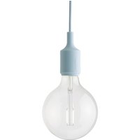 Muuto - Socket E27 LED-Pendelleuchte, hellblau von Muuto