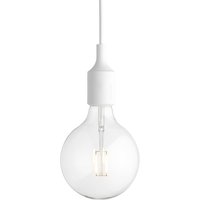 Muuto - Socket E27 LED-Pendelleuchte, weiß von Muuto