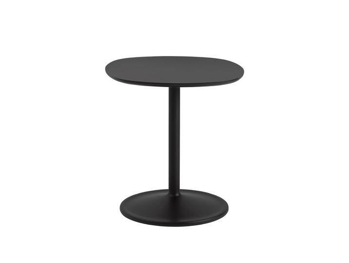 Muuto Soft Beistelltisch, 45 x 45 cm, höhe 48 cm, schwarz nanolaminat / schwarz von Muuto
