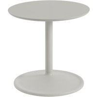 Muuto - Soft Beistelltisch, Ø 41 cm, H 40 cm, grau von Muuto