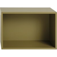 Muuto - Stacked 2 0 mit Rückwand groß von Muuto