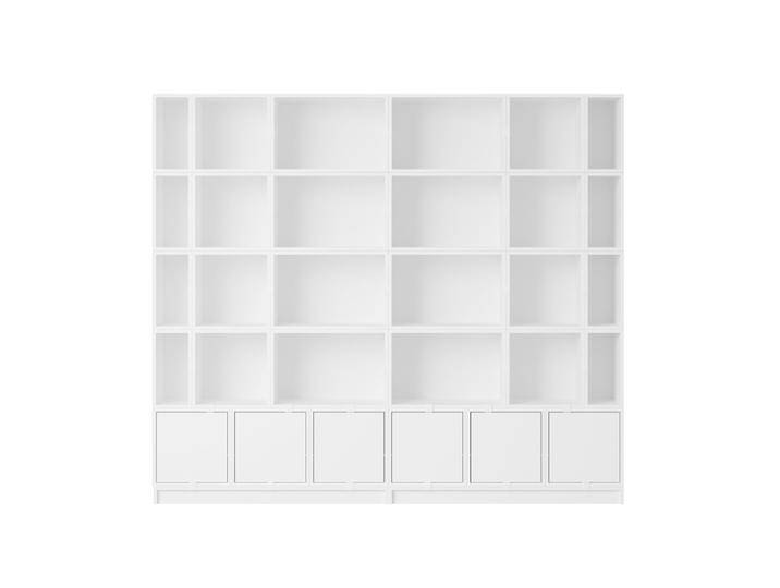 Muuto Stacked Storage Bookcase - Configuration 1, weiß Muuto Stacked Storage Bookcase - Configuration 1, weiß von Muuto