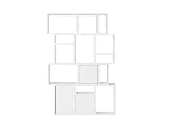Muuto Stacked Storage Bookcase - Configuration 2, weiß Muuto Stacked Storage Bookcase - Configuration 2, weiß von Muuto
