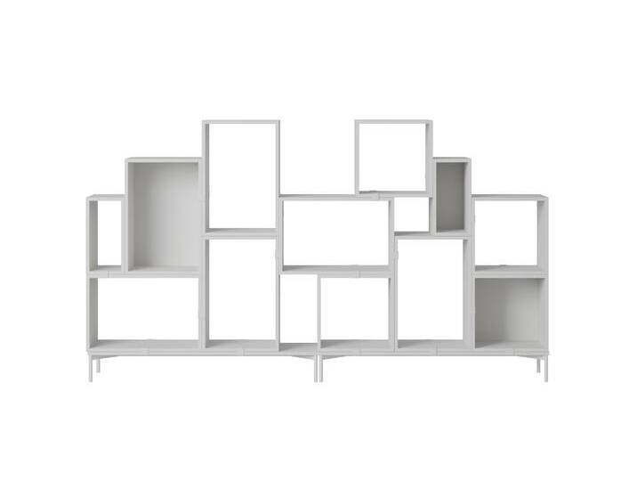 Muuto Stacked Storage Bookcase - Configuration 3, grau Muuto Stacked Storage Bookcase - Configuration 3, grau von Muuto
