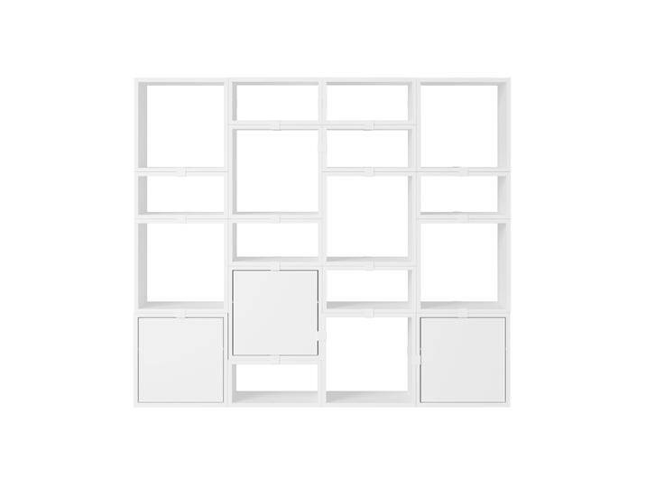 Muuto Stacked Storage Bookcase - Configuration 4, weiß Muuto Stacked Storage Bookcase - Configuration 4, weiß von Muuto