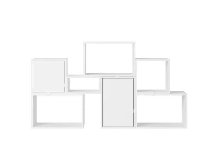 Muuto Stacked Storage Bookcase - Configuration 6, weiß Muuto Stacked Storage Bookcase - Configuration 6, weiß von Muuto