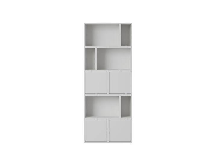 Muuto Stacked Storage Bookcase - Configuration 8, grau Muuto Stacked Storage Bookcase - Configuration 8, grau von Muuto