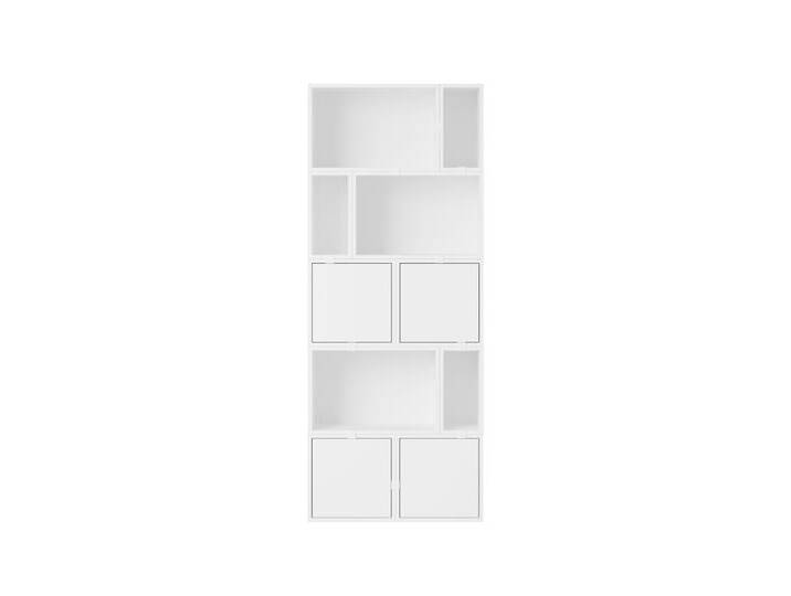 Muuto Stacked Storage Bookcase - Configuration 8, weiß Muuto Stacked Storage Bookcase - Configuration 8, weiß von Muuto