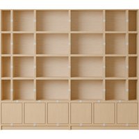 Muuto - Stacked Storage Bookcase Konfiguration 1 Muuto - Stacked Storage Bookcase Konfiguration 1 von Muuto