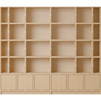 Muuto - Stacked Storage Bookcase Konfiguration 1 von Muuto