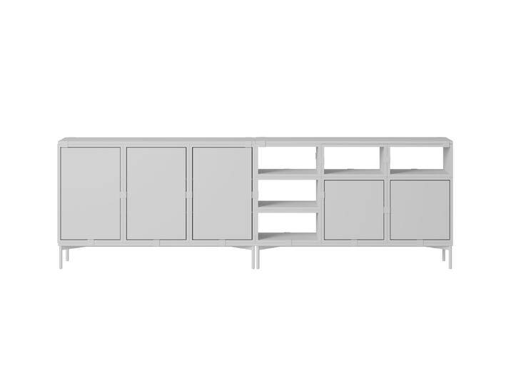 Muuto Stacked Storage Sideboard - Configuration 2, grau Muuto Stacked Storage Sideboard - Configuration 2, grau von Muuto