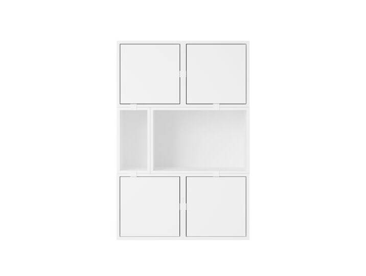 Muuto Stacked Storage Sideboard - Configuration 4, weiß Muuto Stacked Storage Sideboard - Configuration 4, weiß von Muuto