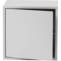 Muuto - Stacked System Regalmodul mit Tür, medium / hellgrau Muuto - Stacked System Regalmodul mit Tür, medium / hellgrau von Muuto