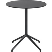 Muuto - Still Café Tisch, Ø 65 x H 73 cm, schwarz von Muuto