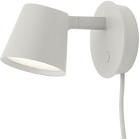 Muuto - Tip LED-Wandleuchte, grau von Muuto