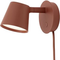 Muuto - Tip LED-Wandleuchte, kupfer-braun von Muuto