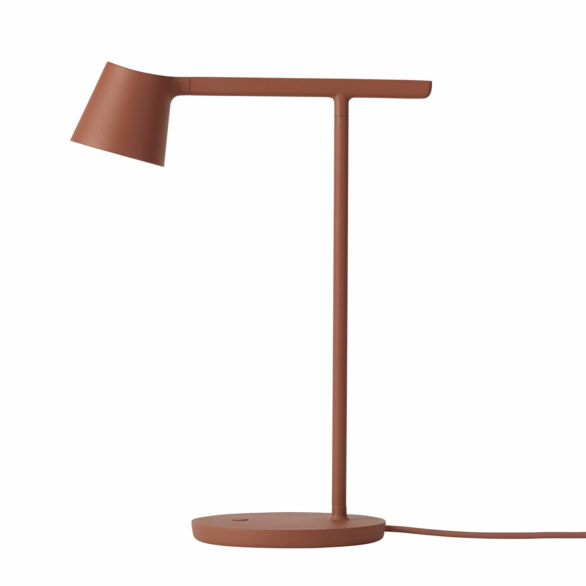 Muuto Tip Led Tischlampe Tischlampe Lampe Schreibtischlampe Kupfer Braun B-Ware von Muuto