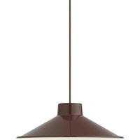 Muuto - Top Pendelleuchte LED, Ø 36 cm, deep red von Muuto