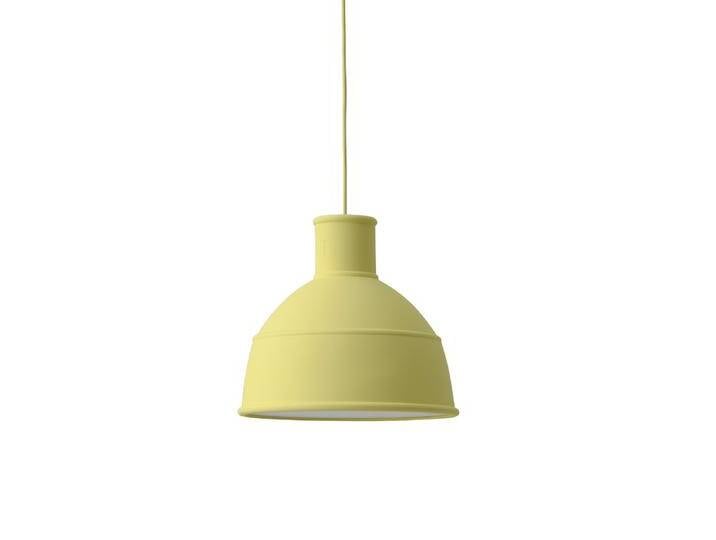 Muuto Unfold Pendelleuchte, hellgelb von Muuto