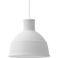 Muuto - Unfold Pendelleuchte, weiß transluzent von Muuto