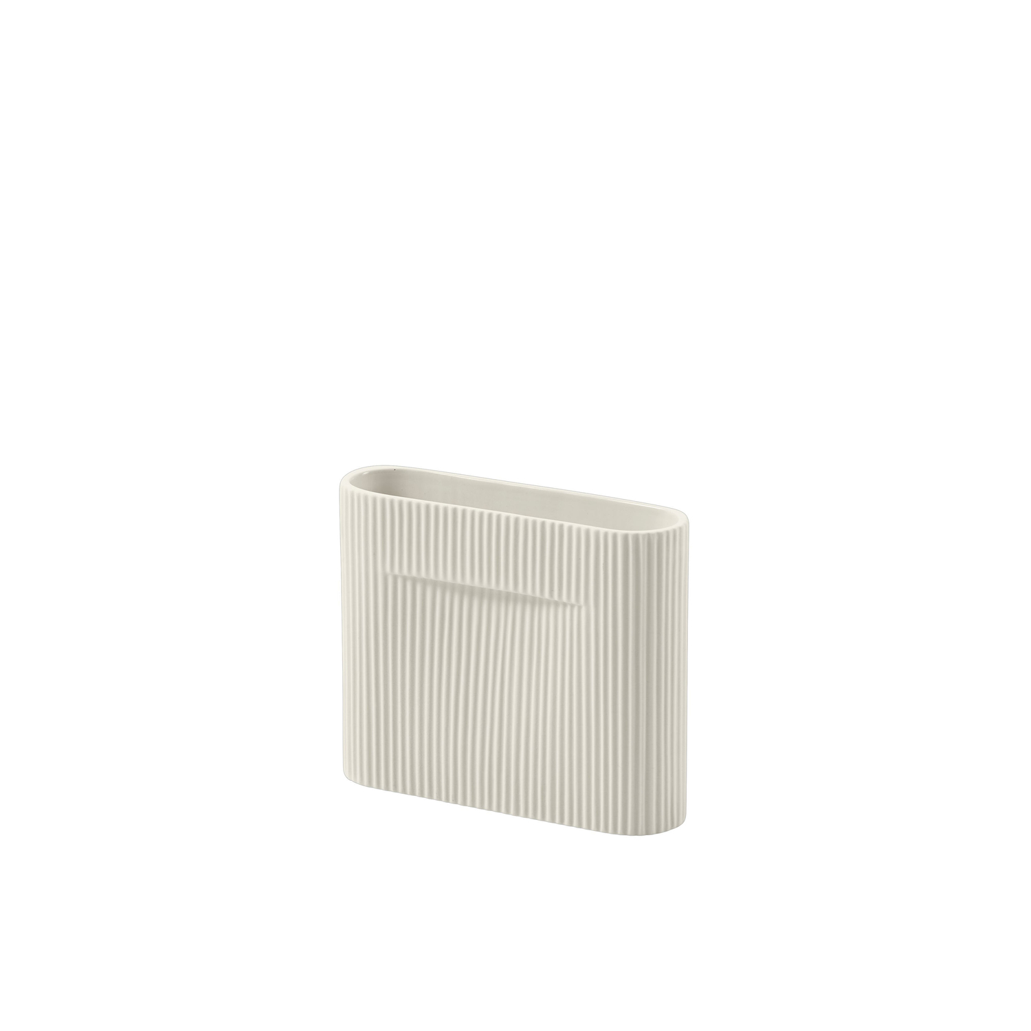Muuto - Vase Ridge - Beige - Fayence - Designer Studio Kaksikko Muuto - Vase Ridge - Beige - Fayence - Designer Studio Kaksikko von Muuto
