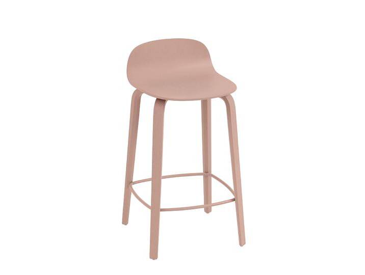 Muuto Visu Barhocker, höhe 65 cm, tan rose von Muuto