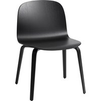 Muuto - Visu Wide Stuhl Holzgestell von Muuto