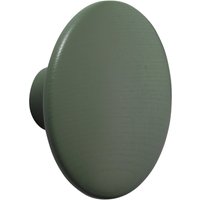 Muuto - Wandhaken ""The Dots"""" single medium, dusty green" von Muuto