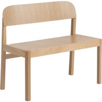 Muuto - Workshop Bank, Eiche natur von Muuto