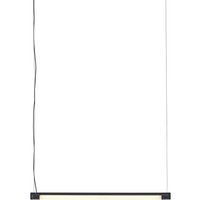 Pendelleuchte Fine Suspension Lamp black 60 cm L von Muuto