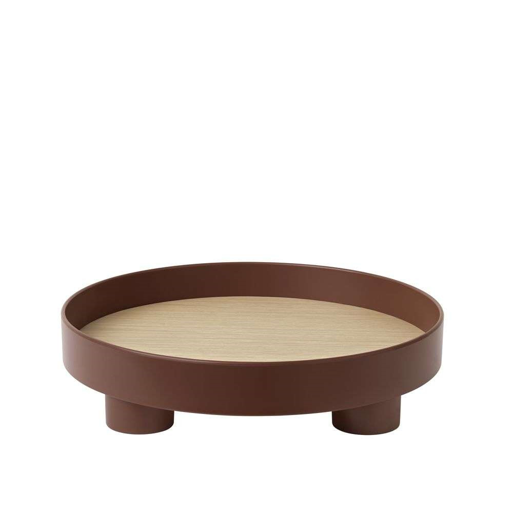 Muuto - Platform Tray Dark Red von Muuto