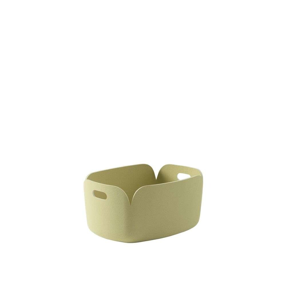 Muuto - Restore Basket Beige Green Muuto von Muuto