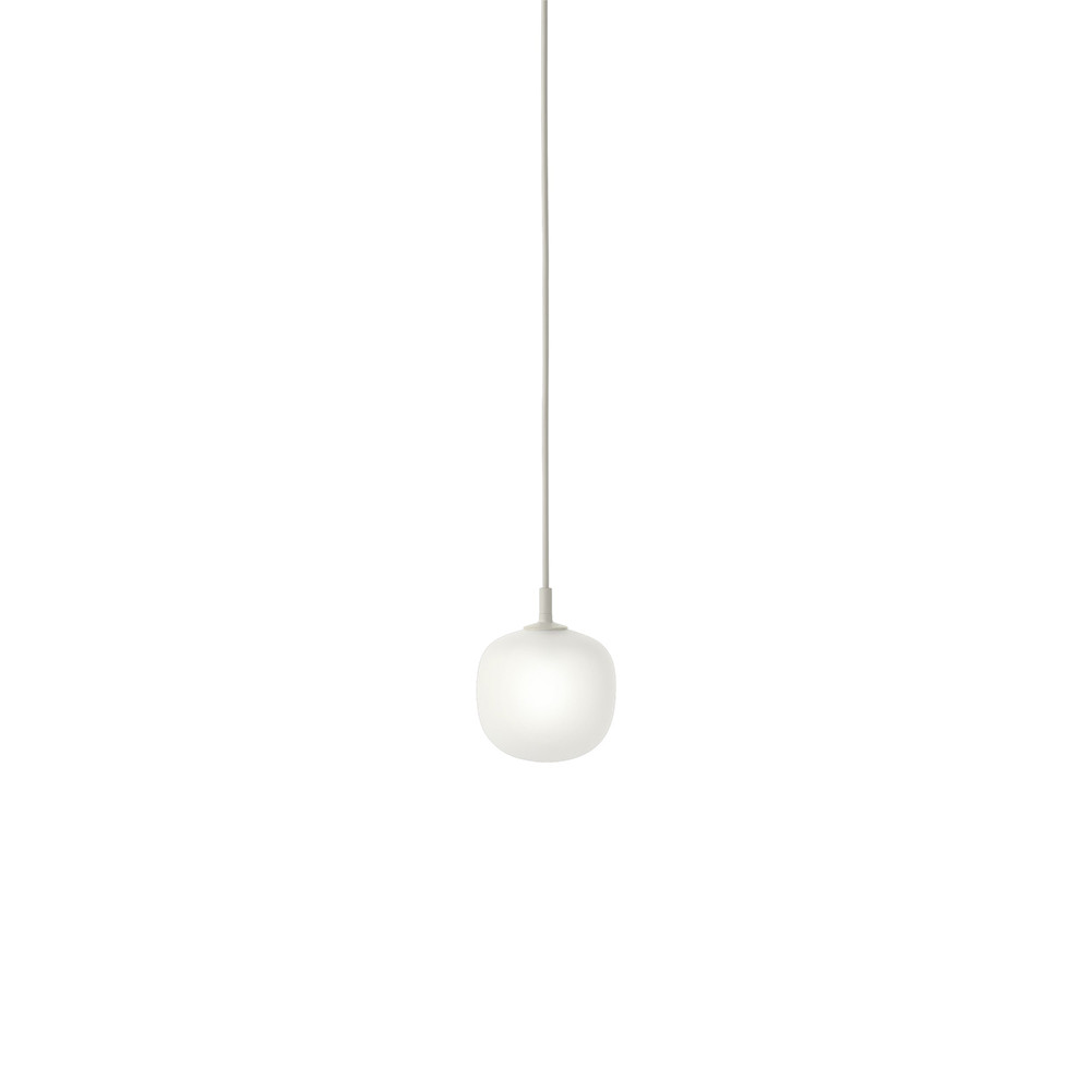 Muuto - Rime Pendelleuchte Ø12 White/Grey von Muuto