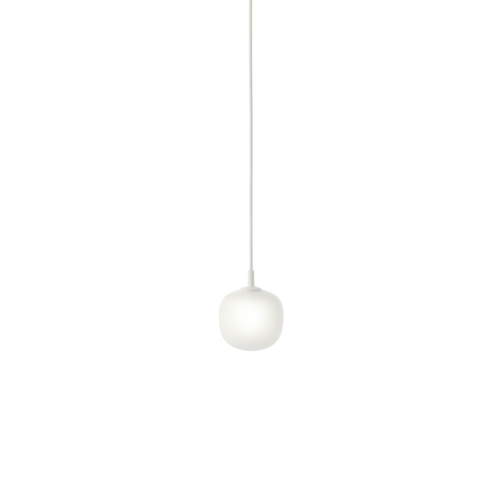 Muuto - Rime Pendelleuchte Ø12 White/White von Muuto