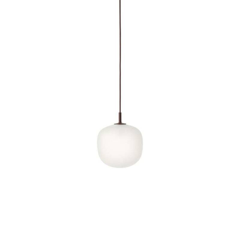 Muuto - Rime Pendelleuchte Ø18 Deep Red Muuto von Muuto