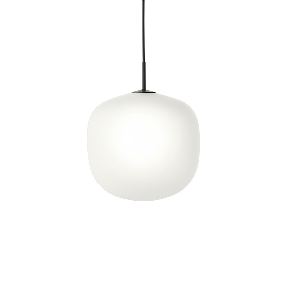 Muuto - Rime Pendelleuchte Ø37 White/Black von Muuto