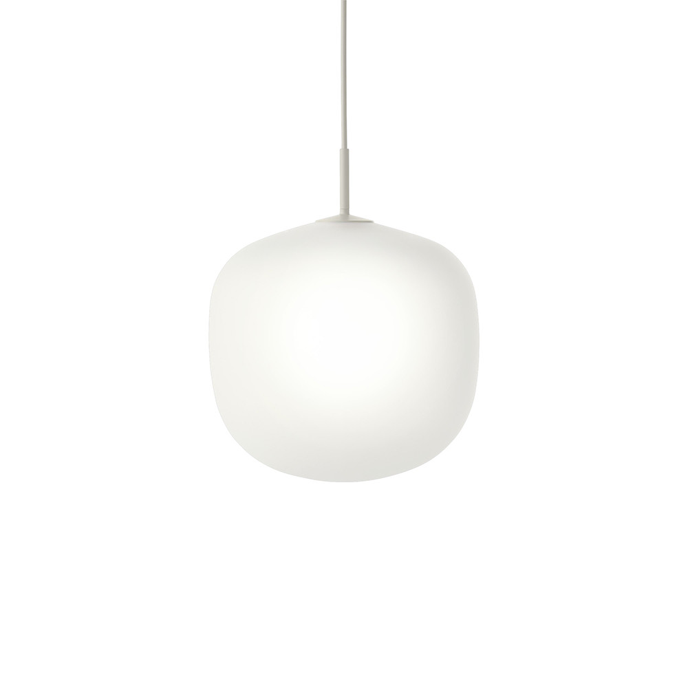 Muuto - Rime Pendelleuchte Ø37 White/Grey von Muuto