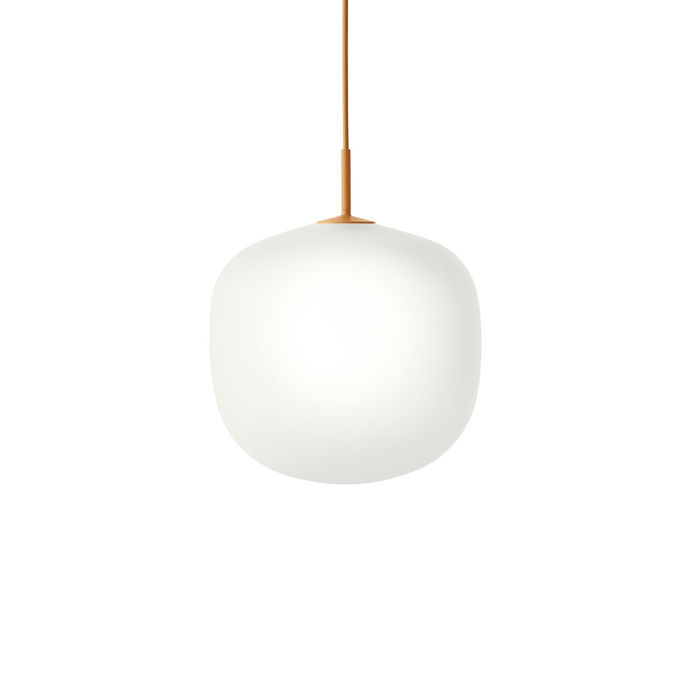 Muuto - Rime Pendelleuchte Ø37 White/Orange von Muuto