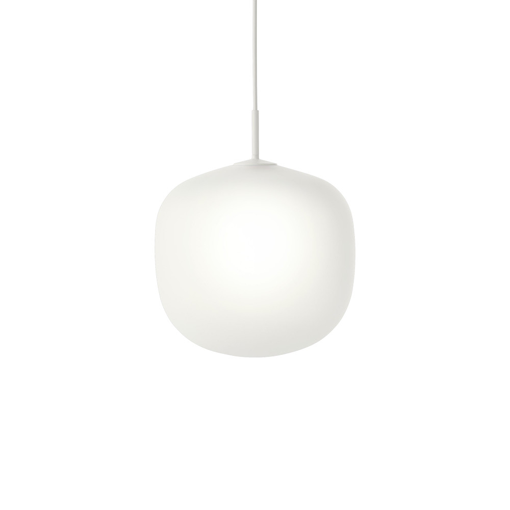 Muuto - Rime Pendelleuchte Ø37 White/White von Muuto