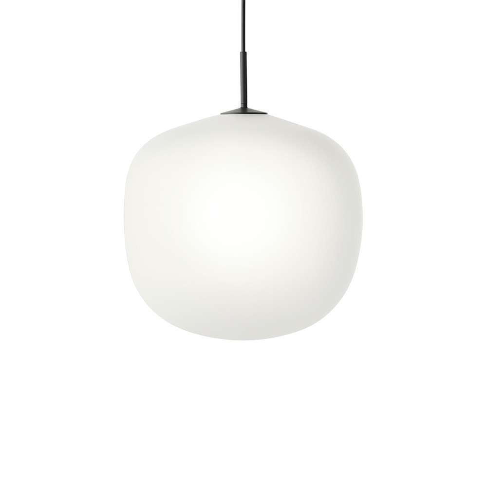 Muuto - Rime Pendelleuchte Ø45 White/Black von Muuto