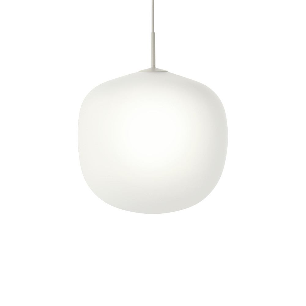 Muuto - Rime Pendelleuchte Ø45 White/Grey von Muuto