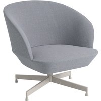 Sessel Lounge Chair Oslo Swivel Base grey von Muuto