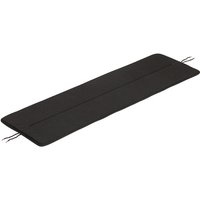 Sitzkissen für Bank Linear Steel black 110 cm L von Muuto