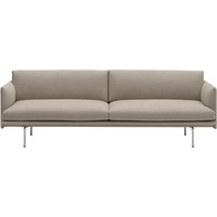 Sofa Outline 3-Sitzer Ecriture 240 von Muuto