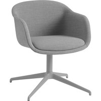 Stuhl Fiber Conference Armchair Swivel Base von Muuto